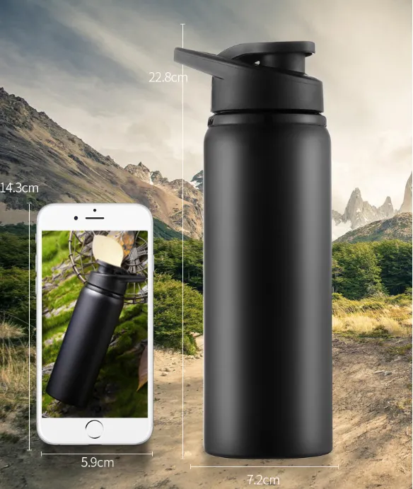 700ML Sports Water Bottle Stainless Steel – image 4