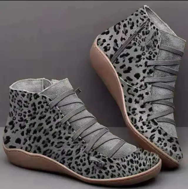 New Fashion Simple Warm Short Boots Grey - Shop at LoveMi