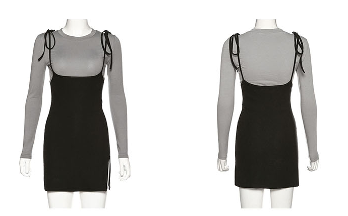 Europe and the United States fashion age-reducing suit for women