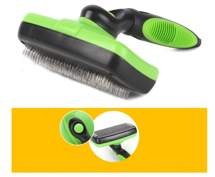 Push-Clean Slicker Brush
