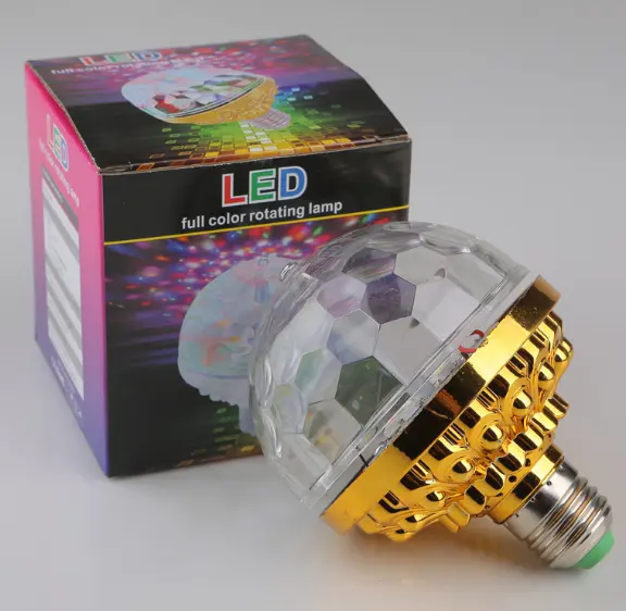 LED Colorful lights rotating magic ball atmosphere