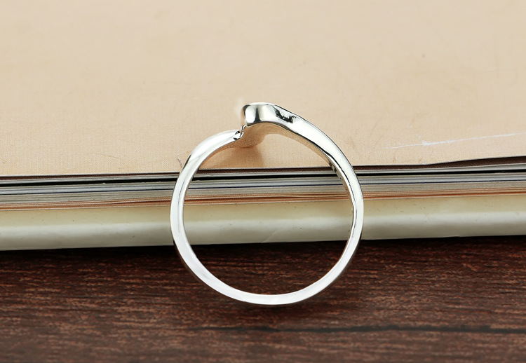Lightning ring female S925 silver plated