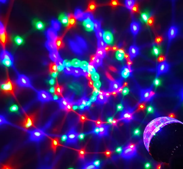 LED Colorful lights rotating magic ball lights atmosphere lights – image 2