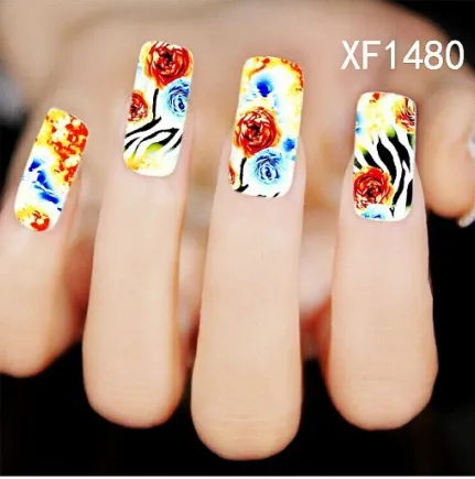 Watermark Nail Sticker - Xf1480