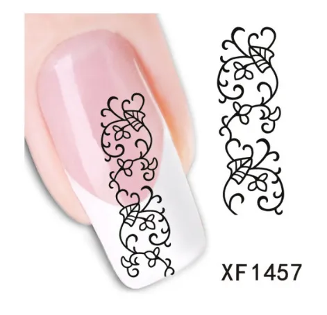 Watermark Nail Sticker Xf1457 - Shop at LoveMi