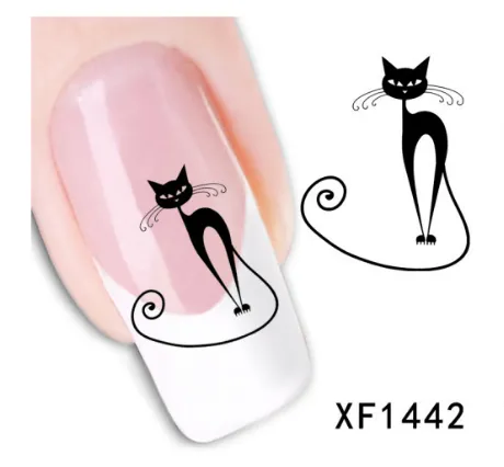 Watermark Nail Sticker Xf1442 - Shop at LoveMi