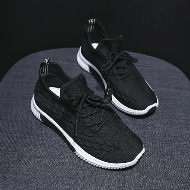 Summer breathable running coconut shoes Black - Shop at LoveMi