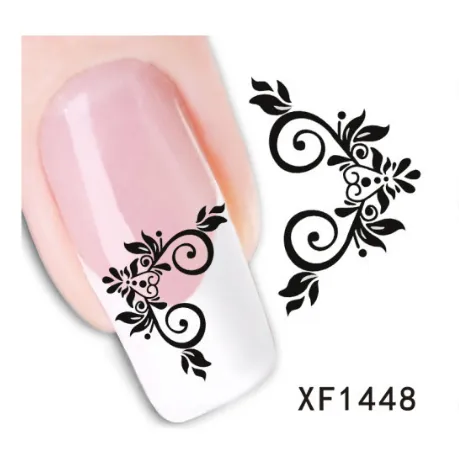 Watermark Nail Sticker - Xf1448