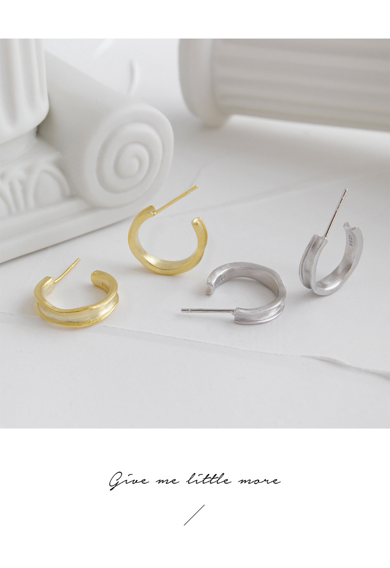 S925 Sterling Silver Stud Earrings