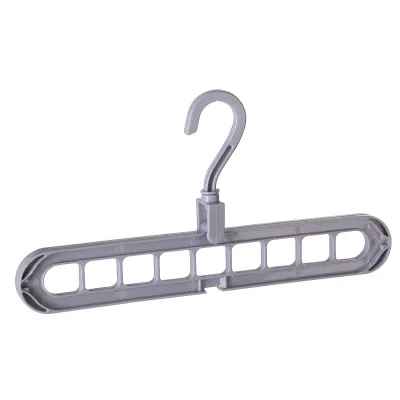 9 hole Clothes Hanger Organizer Space Saving Hanger Gray - Shop at LoveMi
