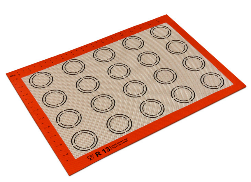 Macaron Silicone Mat High Temperature Oven Mat Maroon 3Pcs - Shop at LoveMi