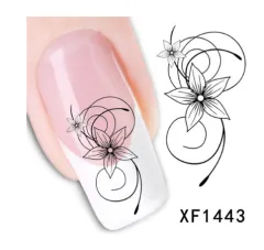 Watermark Nail Sticker - Xf1443 - View 1