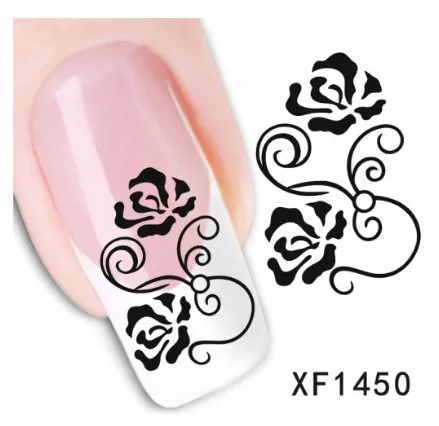 Watermark Nail Sticker Xf1450 - Shop at LoveMi