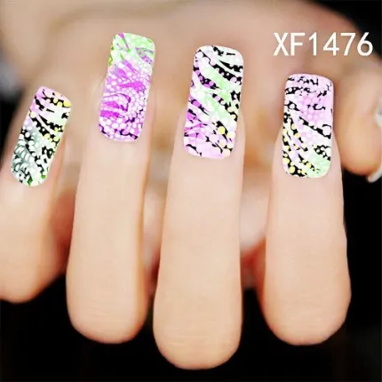 Watermark Nail Sticker Xf1476 - Shop at LoveMi