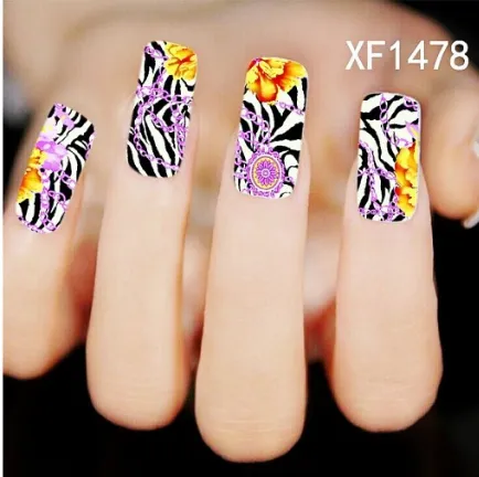 Watermark Nail Sticker - Xf1478