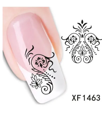 Watermark Nail Sticker Xf1463 - Shop at LoveMi