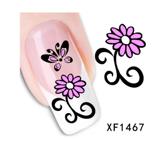 Watermark Nail Sticker - Xf1467