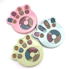 Slow Food Bowl Leak Food Reward Dog Toy - Pink - View 1