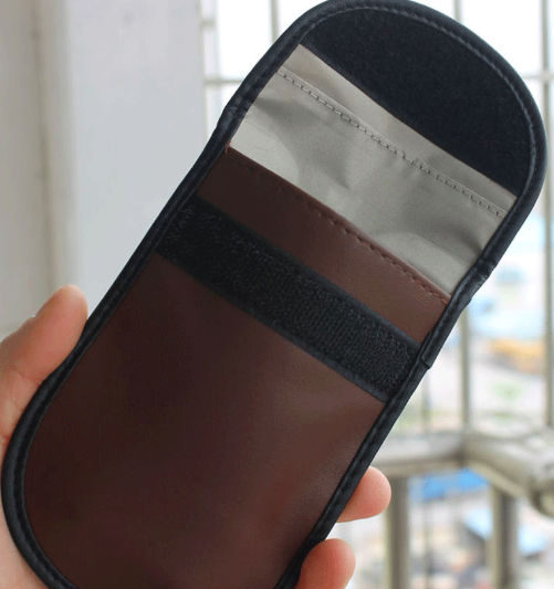 Чехол для блокировки сигнала ключа автомобиля, клетка Фарадея, брелок для ключей, сумка с RFID-замком