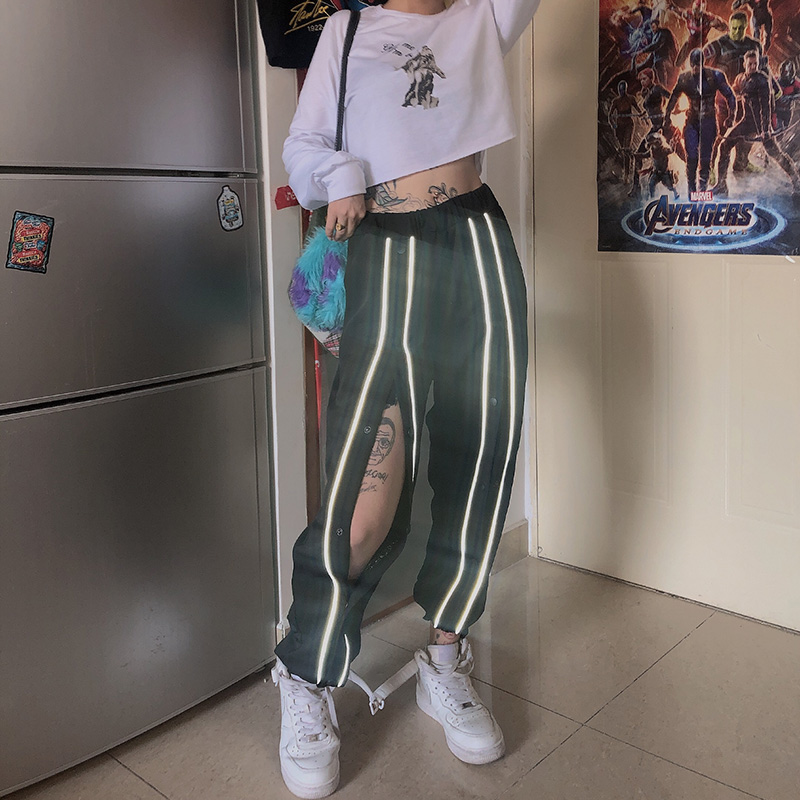 Europe and the United States handsome reflective bright line split