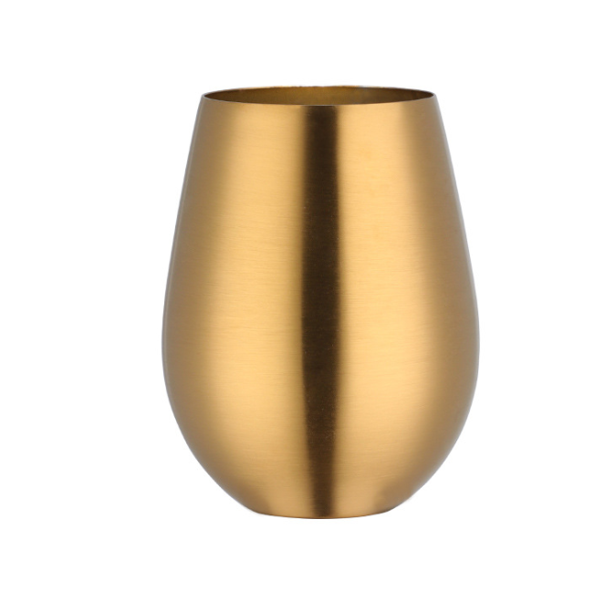 500ml Stainless Steel Beer Wine Cup Gold - Shop at LoveMi