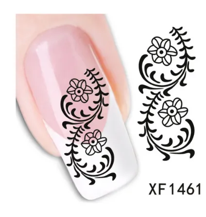 Watermark Nail Sticker Xf1461 - Shop at LoveMi