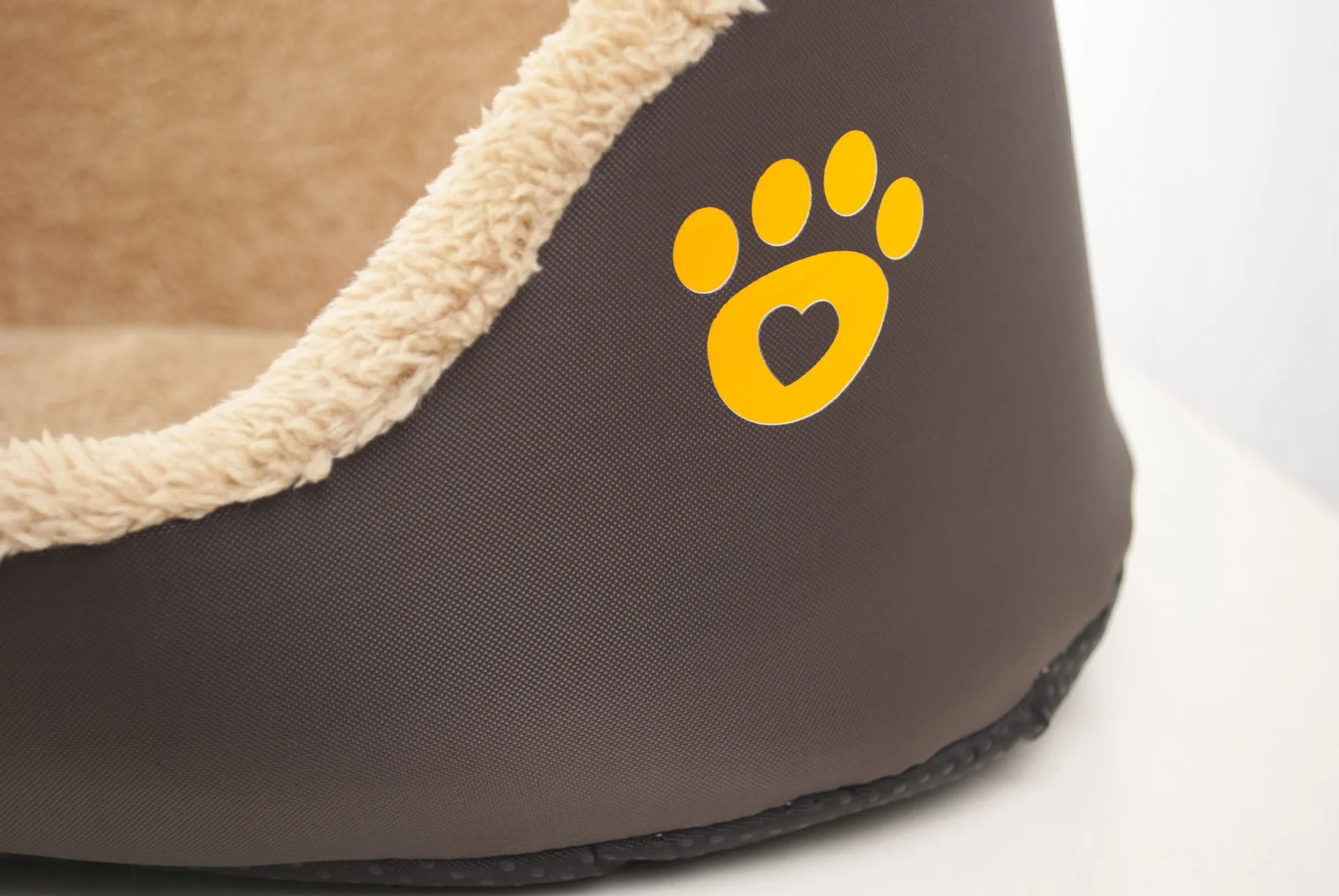 Soft Warm Wool Dog Bed Round Shape Pet Sofa – image 4