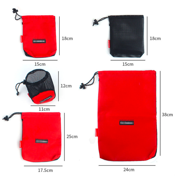 5 pieces Oxford drawstring bags - Image 6