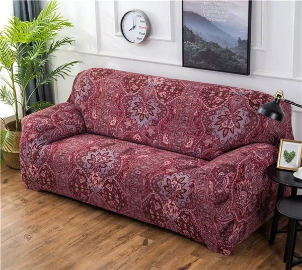 Sofa Cover Elastic Blue Sofa covers for living room Color 13 - Shop at LoveMi