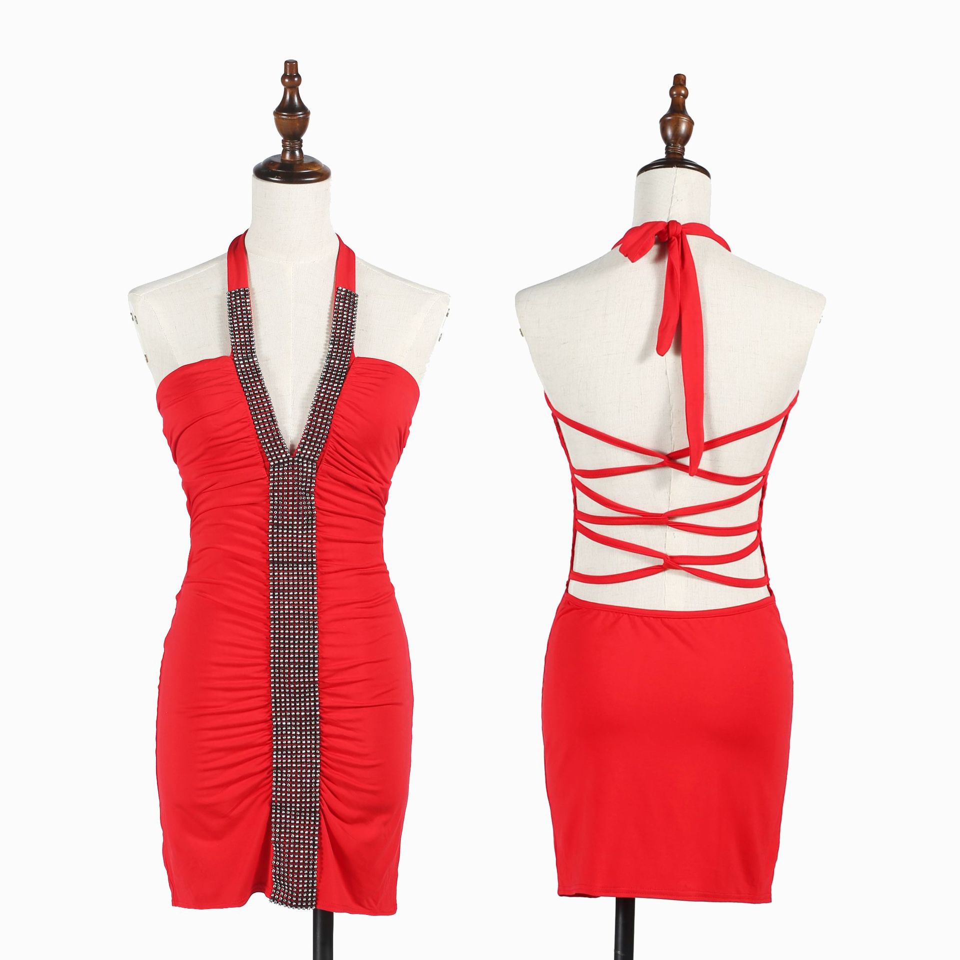 Backless cross bandage for hip bandage