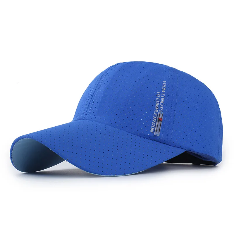 Spring Sun Baseball Cap Men's Peaked Cap - Sky Blue