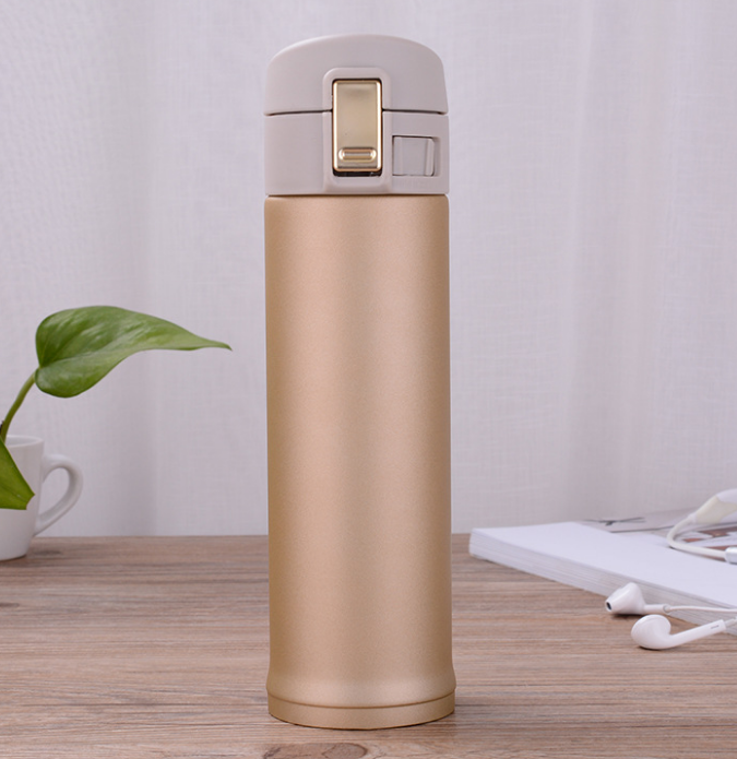 304 Stainless steel car business bouncing thermos cup Gold - Shop at LoveMi