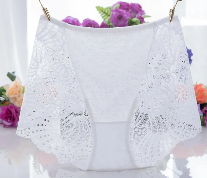 Lace Panties - White