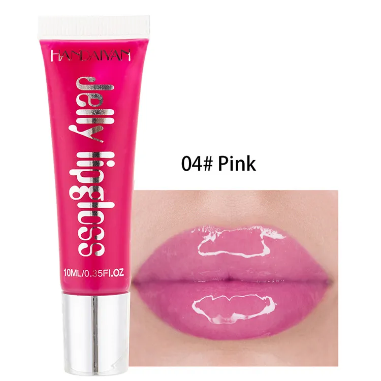 Jelly glass mirror moisturizing lip gloss - Pink