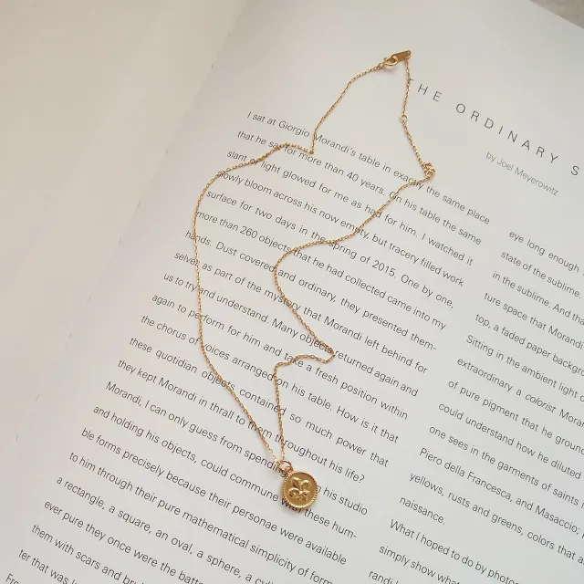 Scout Flower Golden Necklace Gold - Shop at LoveMi