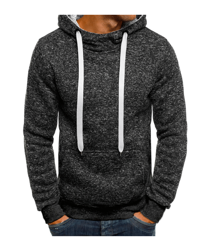 Fleece hooded sweater