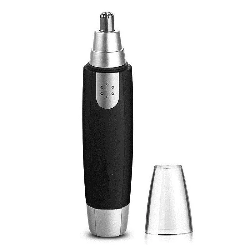 Electric Nose Hair Trimmer Men Women Ear Razor Removal Shaving Tool Face Care - Black