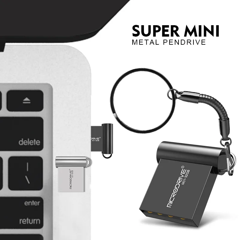 Mini Metal USB Flash Drive – image 2