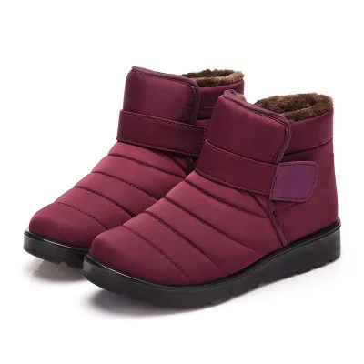 Plus size warm cotton shoes Red - Shop at LoveMi