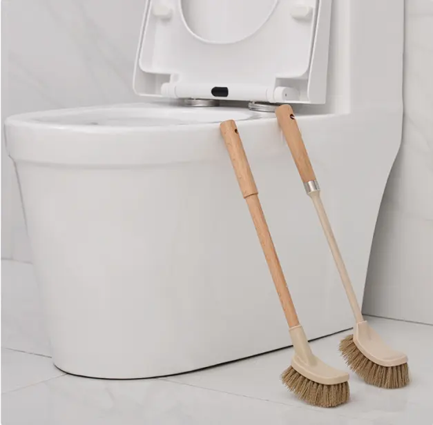 Wooden Household Handle Toilet Brush Cleaning Tools