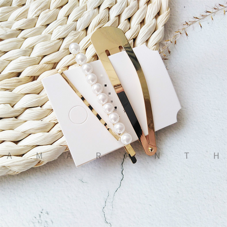 Braided Pearl Hair Clip 2Style - Shop at LoveMi
