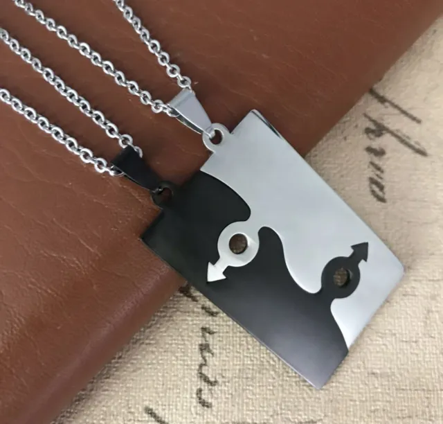 Friendship Puzzle Pendant Necklace With Chain - Shop at LoveMi