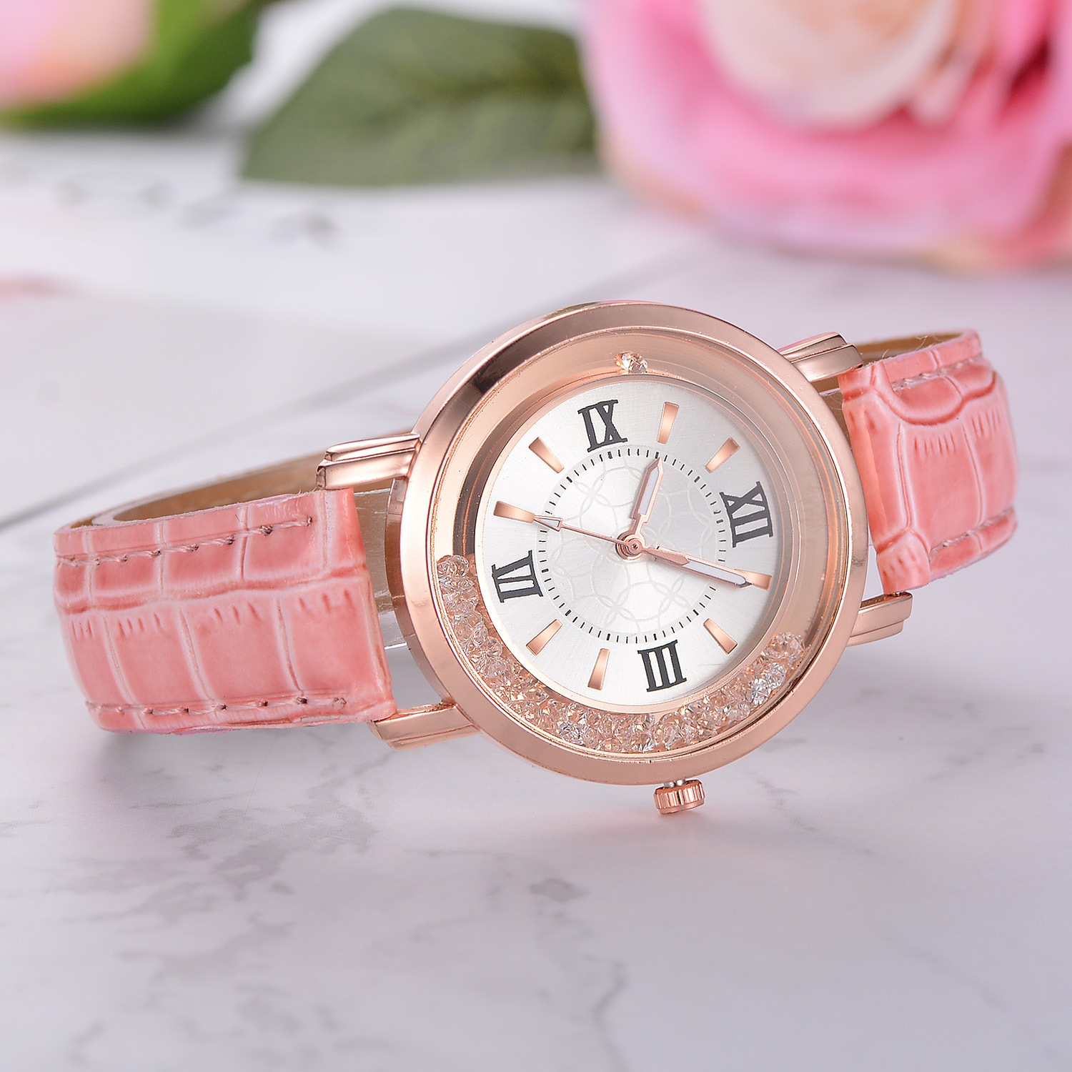 Women's Rhinestone Ball Watch