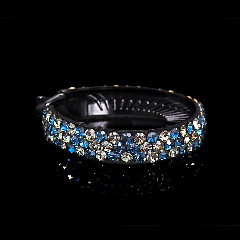 Rhinestones Hair Claws Light Blue - Shop at LoveMi