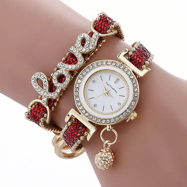 Bracelet watch sequin