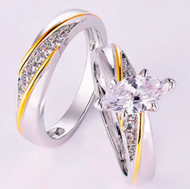 925 Sterling Silver Princess Cut White CZ