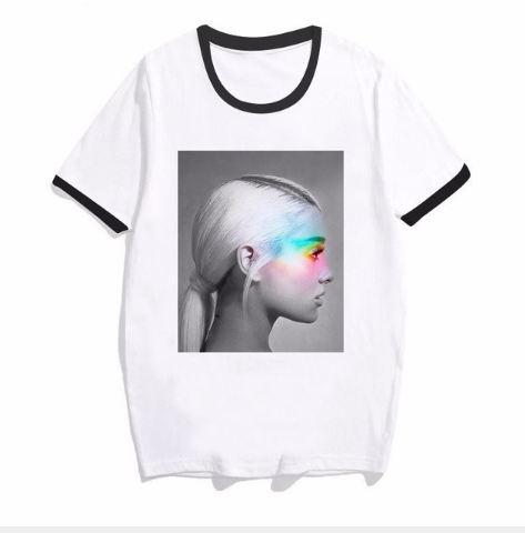 Title 3, Ariana Grande Print T-Shirt