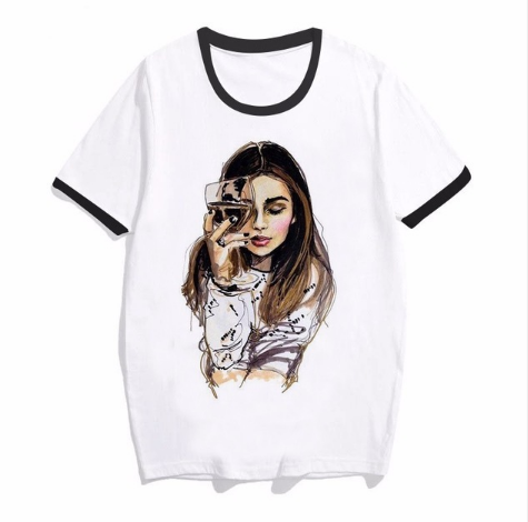 Title 7, Ariana Grande Print T-Shirt