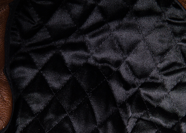 غطاء ثماني الأضلاع من جلد طبيعي للرجال