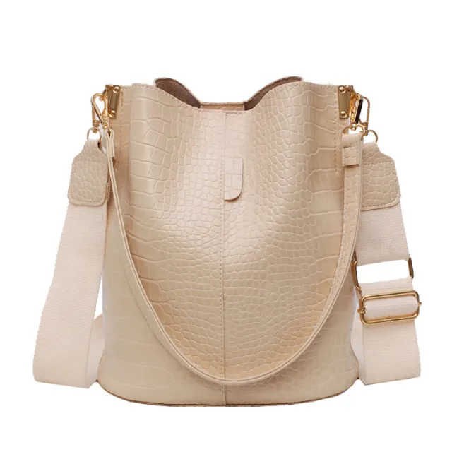 Shoulder Messenger Bag Beige - Shop at LoveMi